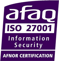 AFAQ ISO 27001 Logo EN
